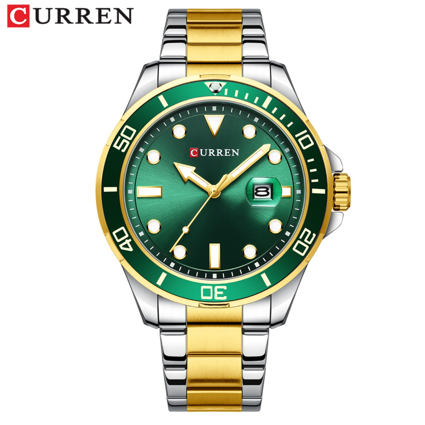 Luxury Watch All Brands - CURREN Nouvelle Série Green Water Ghost