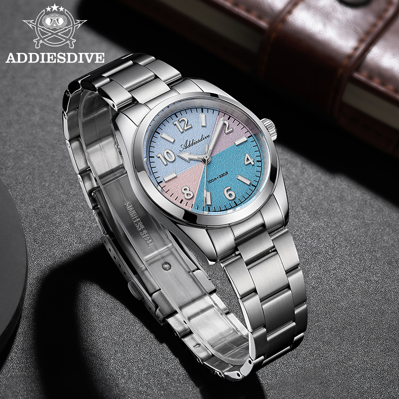 Luxury Watch All Brands - ADDIESDIVE – montre-bracelet à Quartz pour