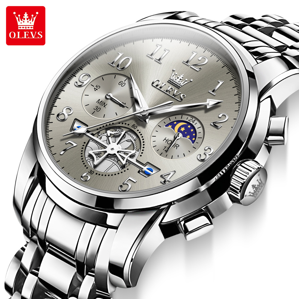Luxury Watch Zone - OLEVS 2900 montre pour hommes chronographe
