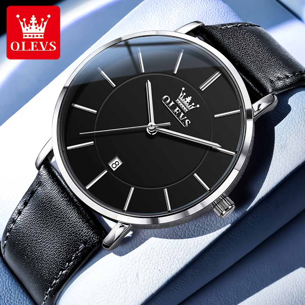 OLEVS Ultra mince 6.5mm haut O - Luxury Watch Sale avis et prix
