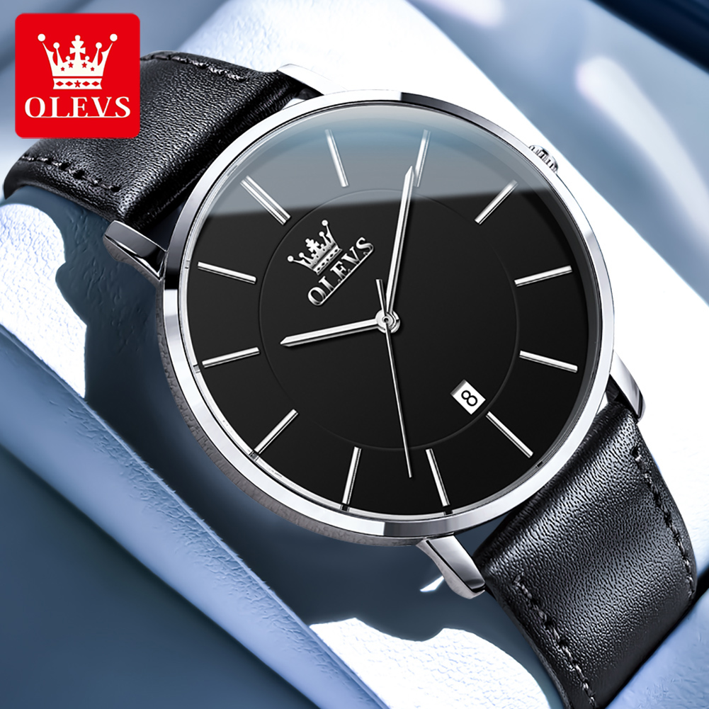 OLEVS Ultra mince 6.5mm haut O - Luxury Watch Sale avis et prix