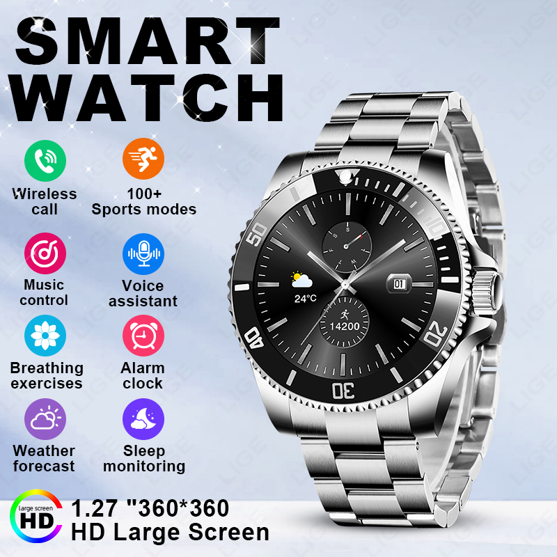 Montre connectée LIGE 2026, éc - Luxury Watch Hd avis et prix