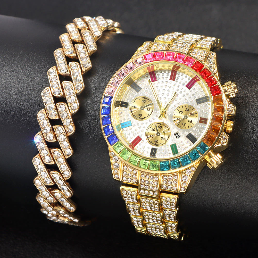 Mode Hiphop femmes montre à Qu - Luxury Watch Kit avis et prix