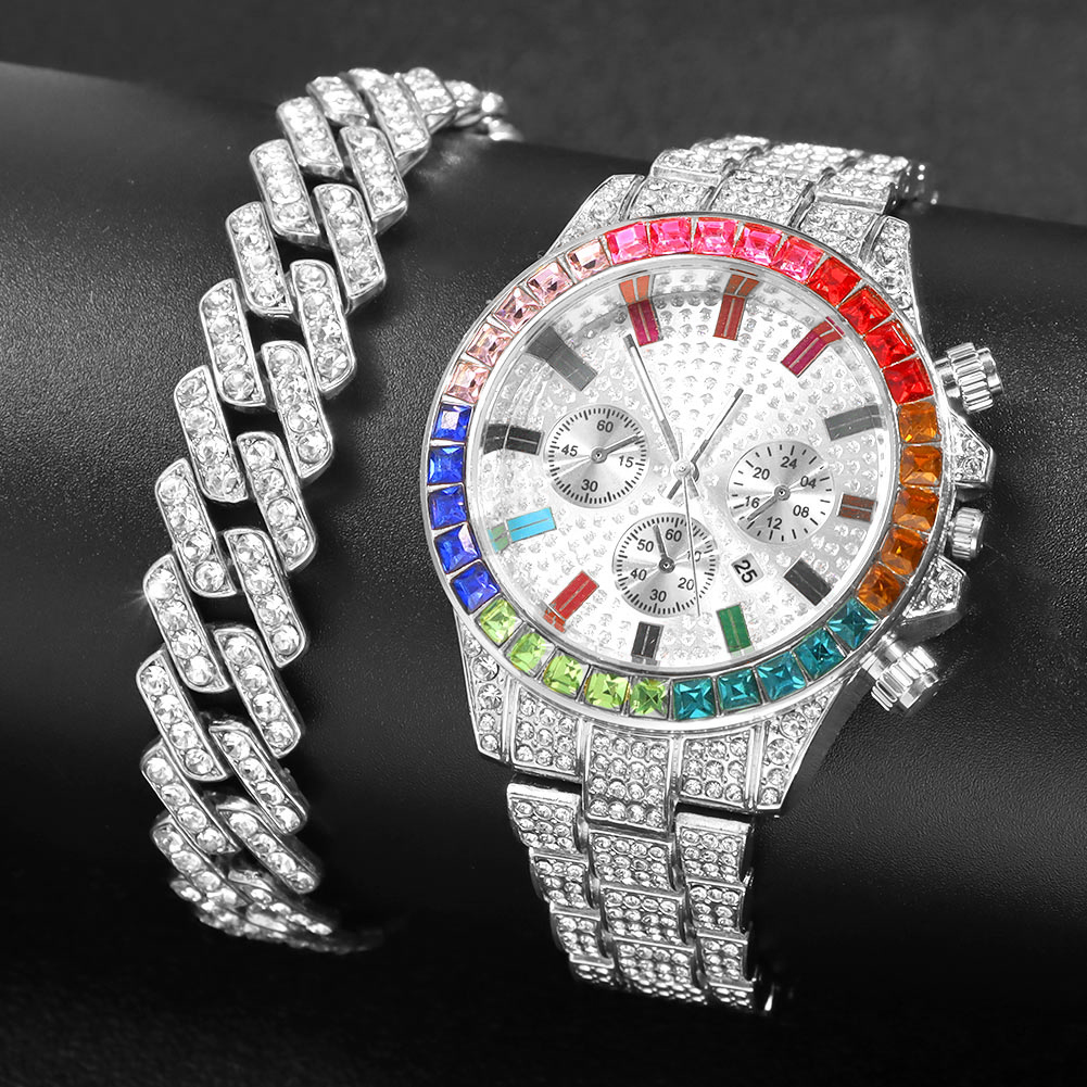 Mode Hiphop femmes montre à Qu - Luxury Watch Kit avis et prix