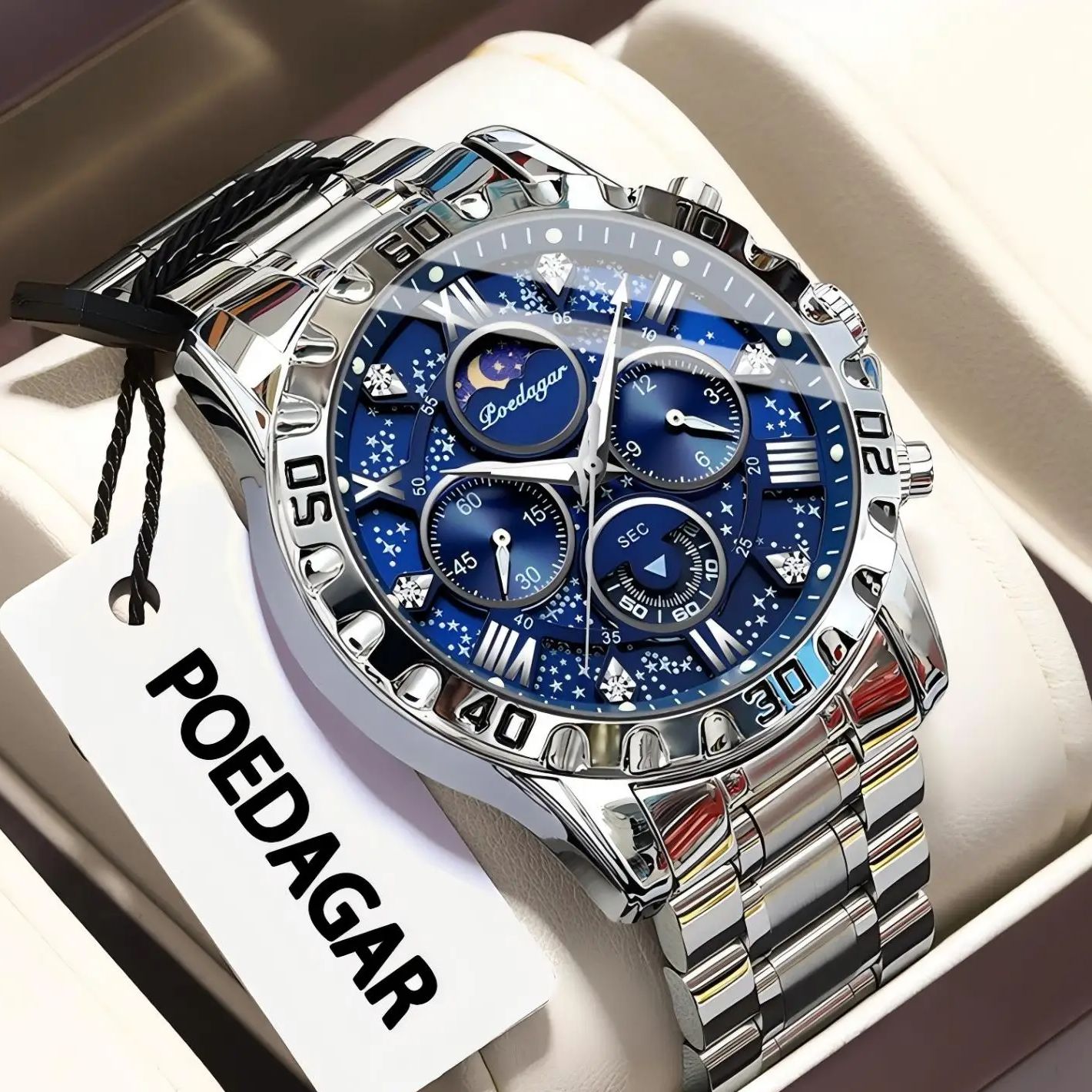 POEDAGAR luxe mode homme montr - Luxury Watch Zone avis et prix