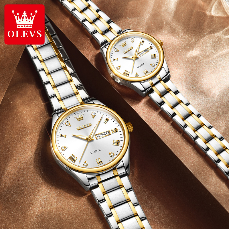 OLEVS 5563 Couple montres de l - Luxury Watch Kit avis et prix