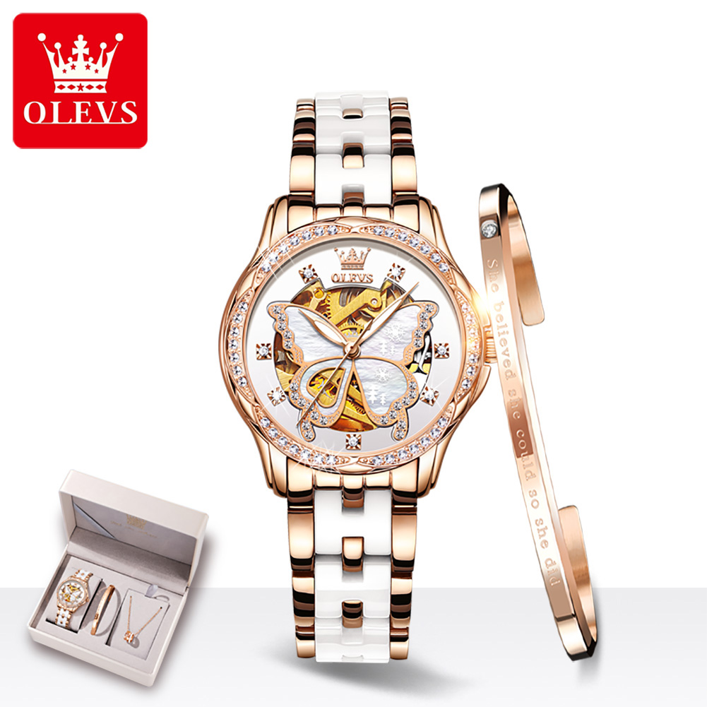 OLEVS 6622 luxe femmes tout au - Luxury Watch Hd avis et prix